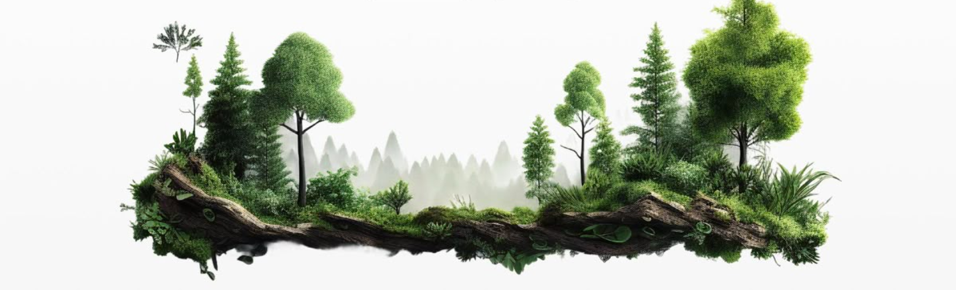Sustainability Forest Illustration